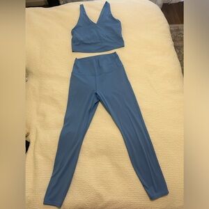 Workout set -blue